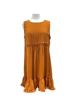 NWOT Tiered Ruffle Hem Sleeveless Dress SZ XXL